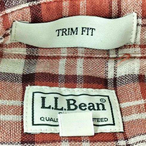 エルエルビーン L.L.Bean チェック L/S シャツ メンズ import:L