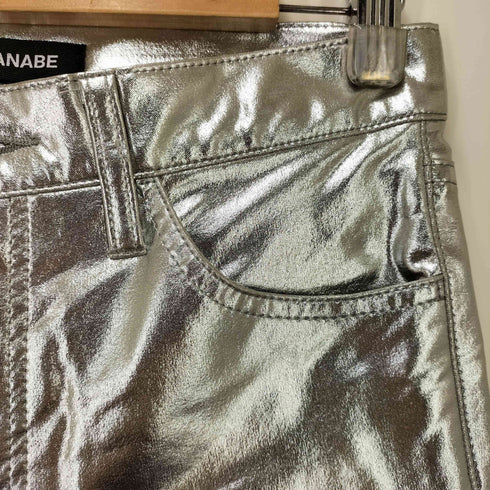 ジュンヤワタナベコムデギャルソン JUNYA WATANABE COMME des GARCONS 22ss メタリック クロップドパンツ レディース JPN:XS