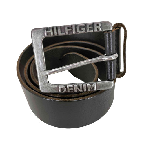 ヒルフィガーデニム HILFIGER DENIM レザーベルト メンズ 85