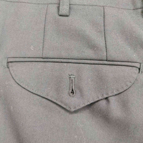 バーバリーズ BURBERRYS カシミヤ混 ノータックスラックス メンズ 82