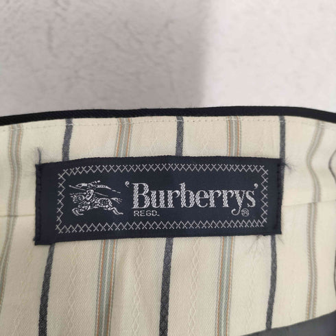 バーバリーズ BURBERRYS カシミヤ混 ノータックスラックス メンズ 82