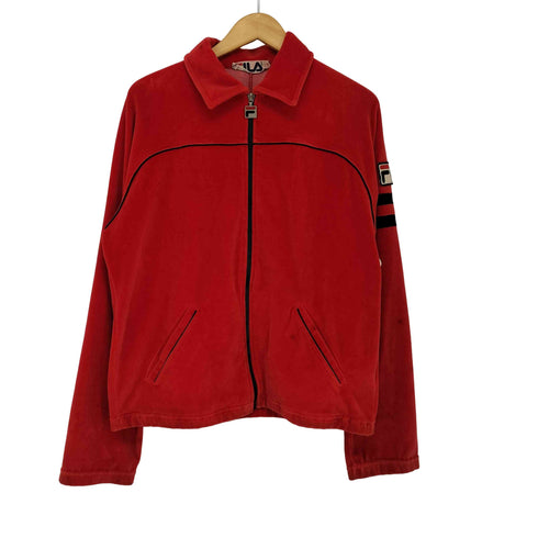 フィラ FILA イタリア製 ベロアトラックジャケット メンズ EUR:50