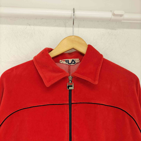 フィラ FILA イタリア製 ベロアトラックジャケット メンズ EUR:50
