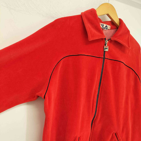 フィラ FILA イタリア製 ベロアトラックジャケット メンズ EUR:50