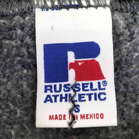 ラッセルアスレチック RUSSELL ATHLETIC 90-00S チームロゴ刺繍 前V クルーネック スウェット メンズ import:S