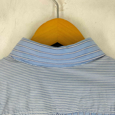 ザラ ZARA L/S ストライプ シャツ レディース US M