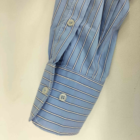 ザラ ZARA L/S ストライプ シャツ レディース US M