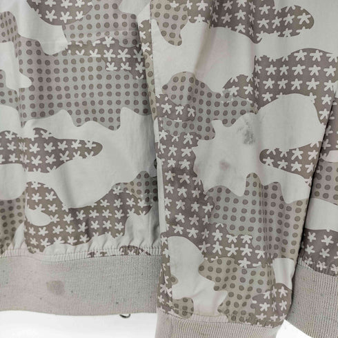 ステューシー Stussy ×ERIC HAZE コレクション 00s カモ柄 ダブルジップ フーデッドジャケット メンズ import:M