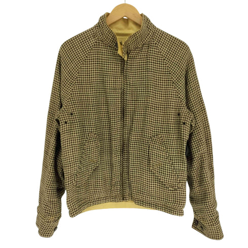 ポロラルフローレン POLO RALPH LAUREN 千鳥格子 ハウンドトゥース リバーシブル ハリントン ジャケット メンズ import:M