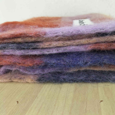 アクネストゥディオズ ACNE STUDIOS モヘアチェックスカーフ レディース