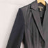 ザラ ZARA ウール×レザー テーラードジャケット レディース import:M