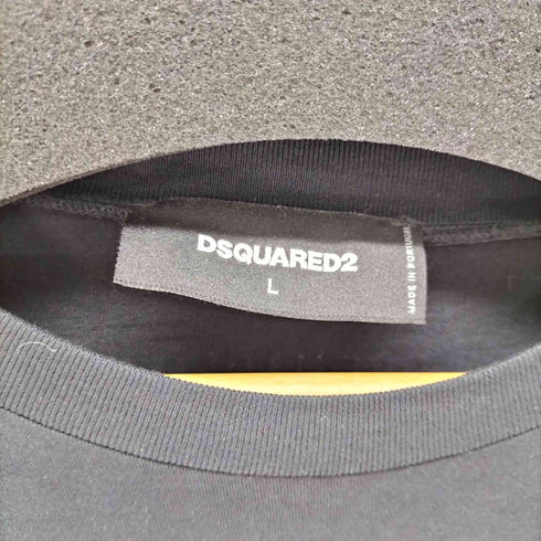 ディースクエアード DSQUARED2 21SS ミラーロゴプリントTシャツ メンズ import:L