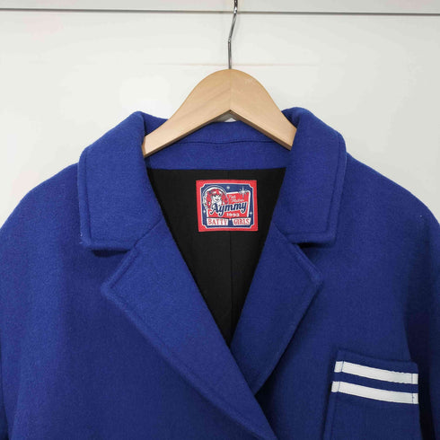 エイミーインザバッティーガール aymmy in the batty girls ダブルブレスト メルトン ピーコート レディース