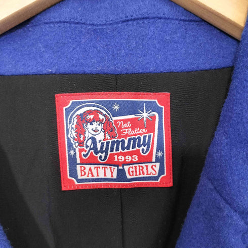 エイミーインザバッティーガール aymmy in the batty girls ダブルブレスト メルトン ピーコート レディース