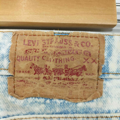 リーバイス Levis 90S USA製 505-0208 ボタン裏532 ケミカルウォッシュ メンズ W33 L34