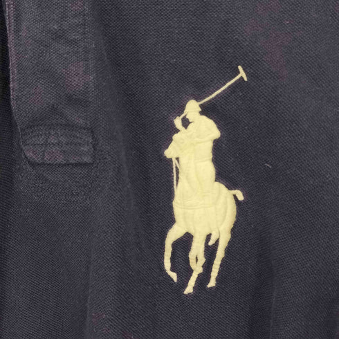ポロバイラルフローレン Polo by RALPH LAUREN ビックポニー刺繍 ナンバリング 鹿の子ポロシャツ メンズ JPN:M