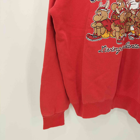 キャプテンサンタ CAPTAIN SANTA フロントプリントクルーネックスウェット メンズ import:L