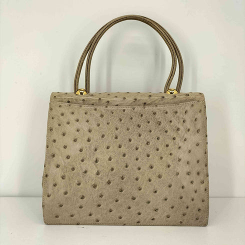 modell royal オーストリッチ レザーハンドバッグ レディース