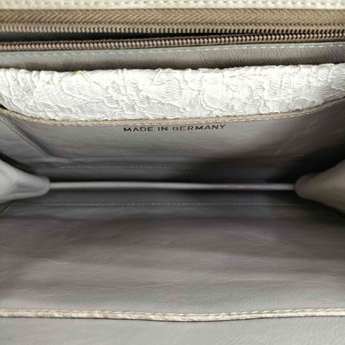 modell royal オーストリッチ レザーハンドバッグ レディース