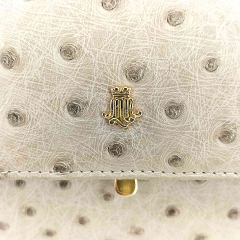 modell royal オーストリッチ レザーハンドバッグ レディース