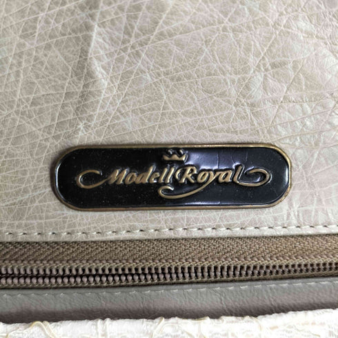 modell royal オーストリッチ レザーハンドバッグ レディース