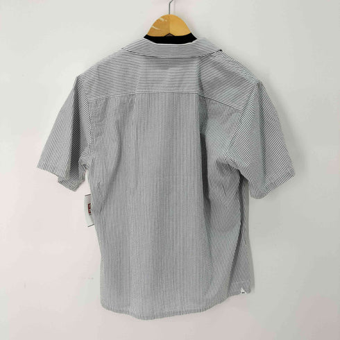 デンハム DENHAM ストライプ コットン半袖シャツ メンズ import:S