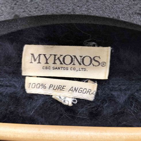 MYKONOS ピュアアンゴラ100 ボウタイニット レディース JPN:M