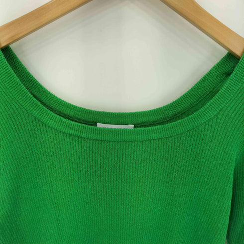 ビューティーアンドユースユナイテッドアローズ BEAUTY & YOUTH UNITED ARROWS ブークレラウンドネック5分袖プルオーバー レディース