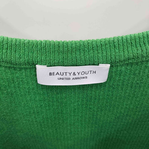 ビューティーアンドユースユナイテッドアローズ BEAUTY & YOUTH UNITED ARROWS ブークレラウンドネック5分袖プルオーバー レディース