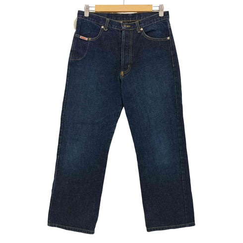 エクストララージ XLARGE USA製 コットン ボタンフライ ワイドデニムパンツ メンズ 32