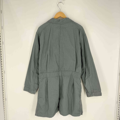 DETROIT OVERALL MFG. CO. USA製 ヘリンボーンツイル スナップボタン ショップコート メンズ EUR:46