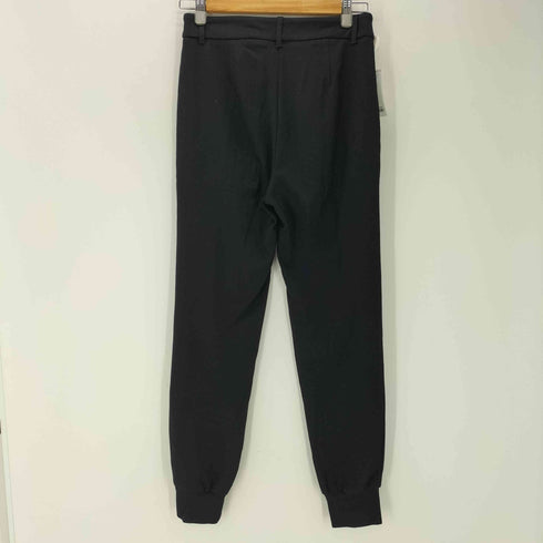 マックキューバイ アレキサンダーマックイーン McQ Alexander McQueen レーヨン ナイロン ストレッチ ジップポケット スキニー スウェット パンツ メンズ XS