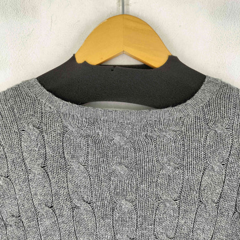 ポロバイラルフローレン Polo by RALPH LAUREN スモールポニー刺繍 ケーブル Vネック ニット メンズ JPN:S