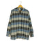 ペニーズタウンクラフト PENNEYS TOWNCRAFT 50-60S tall men galey lord Shadow Plaid Cotton Shirt メンズ 15-15 1/2