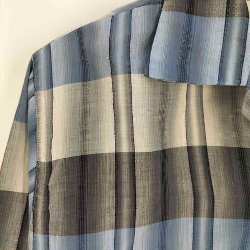 ペニーズタウンクラフト PENNEYS TOWNCRAFT 50-60S tall men galey lord Shadow Plaid Cotton Shirt メンズ 15-15 1/2