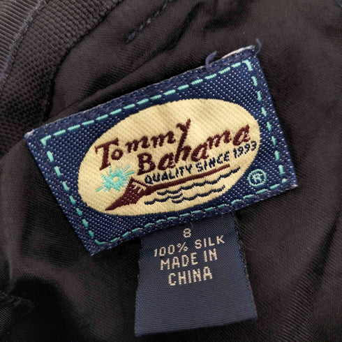 トミーバハマ Tommy Bahama 90S ステッチタック シルク ワイド スラックス パンツ メンズ 8