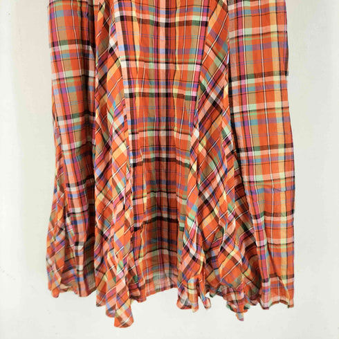 ノーリーズ NOLLEY’S シアーチェックマーメイドスカート レディース 36