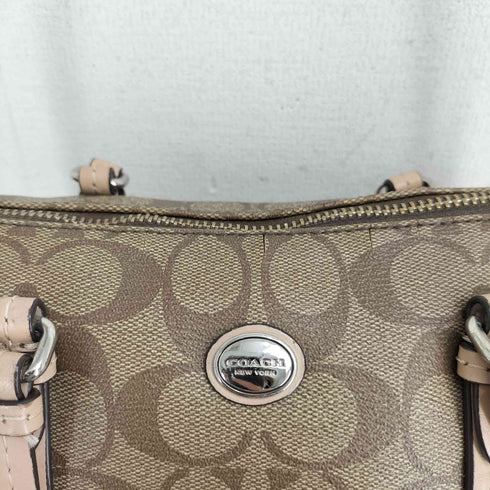 コーチ COACH 2WAY シグネチャー ショルダーバッグ レディース