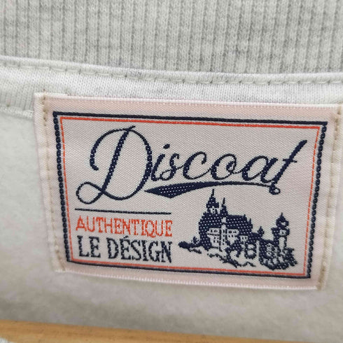 ディスコート Discoat BOISE刺繍ロゴスウェット レディース FREE