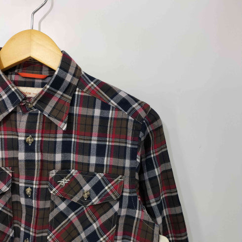 フォックスファイヤー foxfire TSスライゴチェックシャツ メンズ SMALL