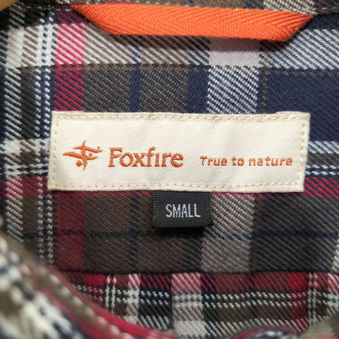 フォックスファイヤー foxfire TSスライゴチェックシャツ メンズ SMALL