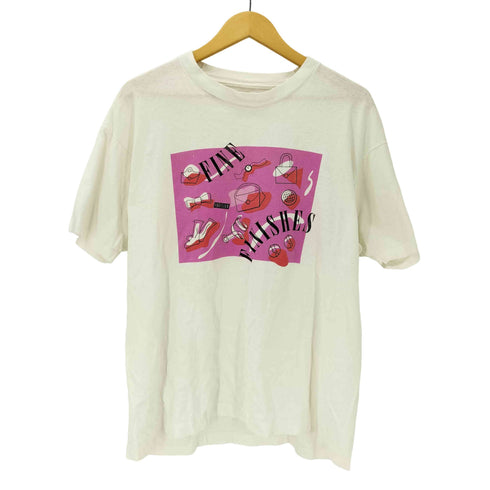 FINE FINISHES アート プリント Tシャツ 袖シングルステッチ メンズ