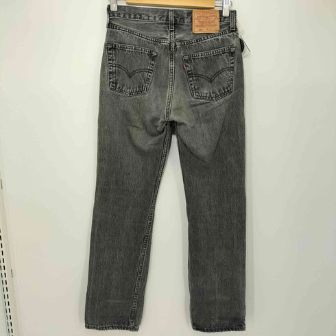 リーバイス Levis 90S USA製 ボタン裏653 ボタンフライ 501 後染め サルファブラック デニム メンズ W29 L32