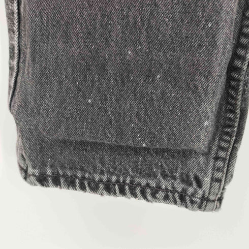 リーバイス Levis 90S USA製 ボタン裏653 ボタンフライ 501 後染め サルファブラック デニム メンズ W29 L32