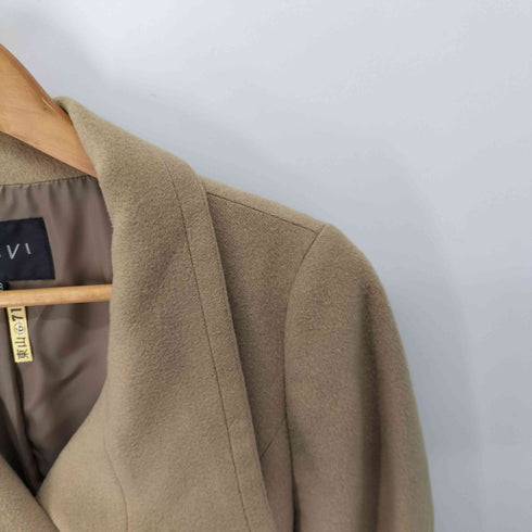 インディヴィ INDIVI アンゴラ混 スタンドカラージャケット レディース JPN:38