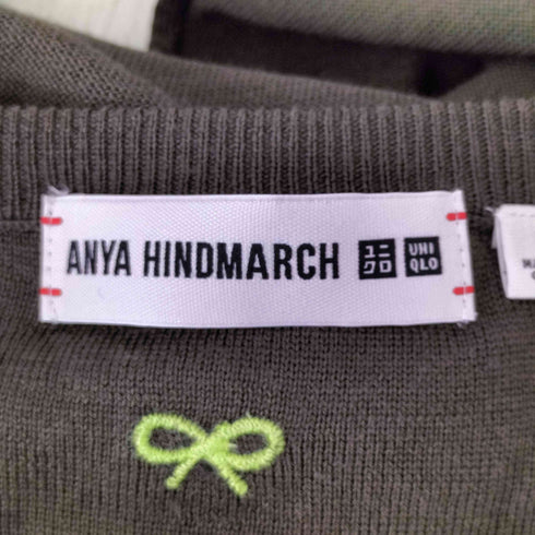 アニヤハインドマーチ ANYA HINDMARCH メリノクルーネックセーター レディース L