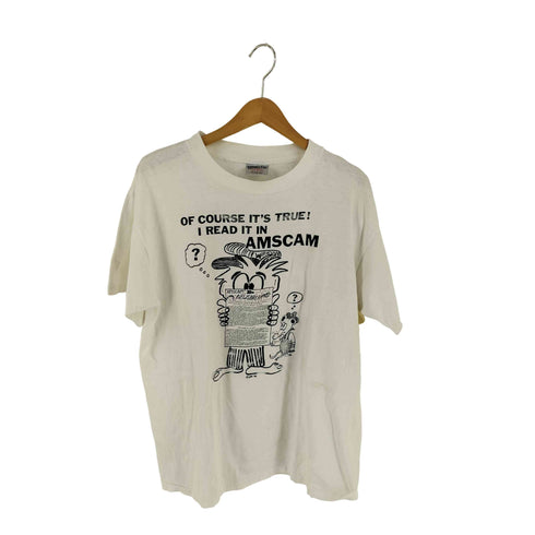 オニータ ONEITA 90S USA製 両面プリント Tシャツ メンズ import:L