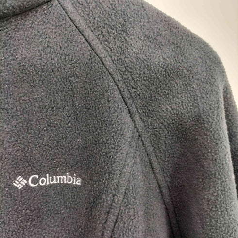 コロンビア Columbia ロゴ刺繍 フリージップアップジャケット メンズ L
