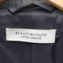 ビューティーアンドユースユナイテッドアローズ BEAUTY & YOUTH UNITED ARROWS ダブルフェイスメルトンレイズドネックコート メンズ JPN:S
