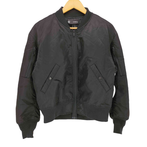 アンダーカバー UNDERCOVER MA-1 ジップアップ ブルゾン ミリタリー フライト ジャケット メンズ JPN:XS